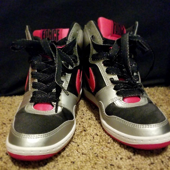 nike force sky high sneaker wedge